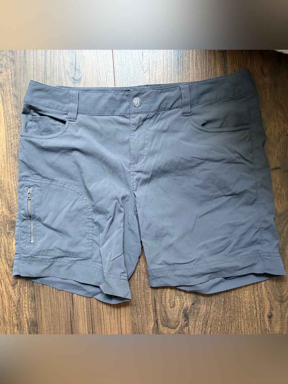Prana Slate Gray Cargo Shorts